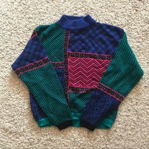 80’s Patterned Sweater